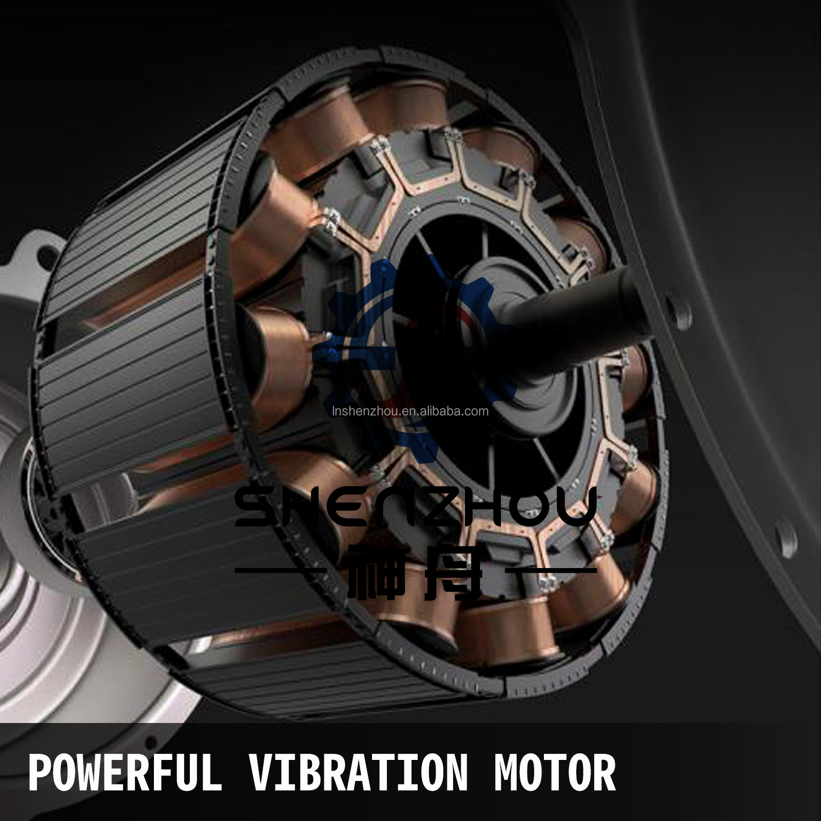 Shenzhou - Vibrating Sieve Machine Food Powder Particle Sifter Shaker Sieve 40/60 Mesh Food Machine 12