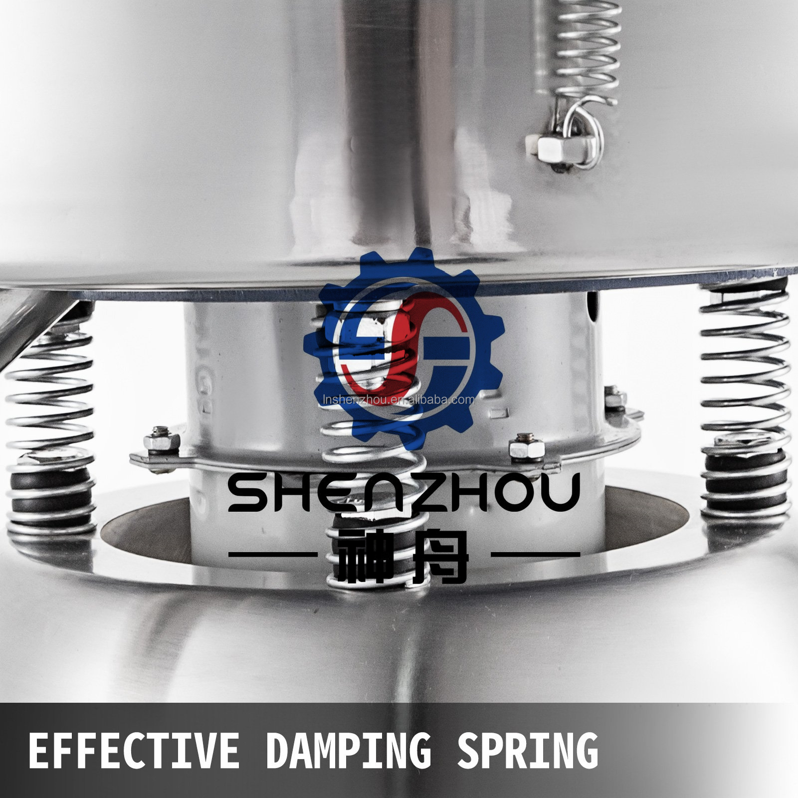 Shenzhou - Vibrating Sieve Machine Food Powder Particle Sifter Shaker Sieve 40/60 Mesh Food Machine 14