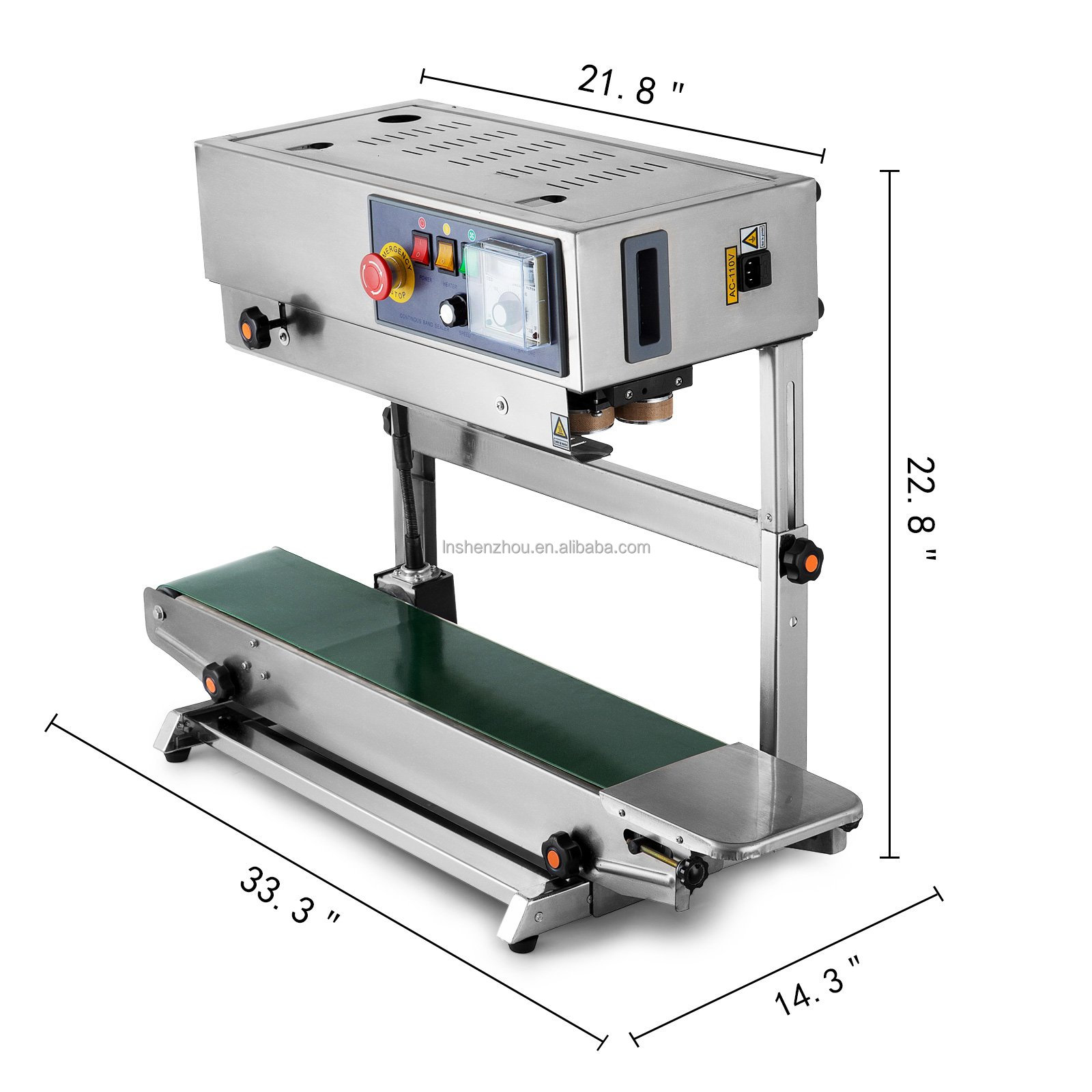 Shenzhou - High speed vertical band sealing machine vertical continuous sealing machine bags vertical sealing machine Filling&Packing Machine 9