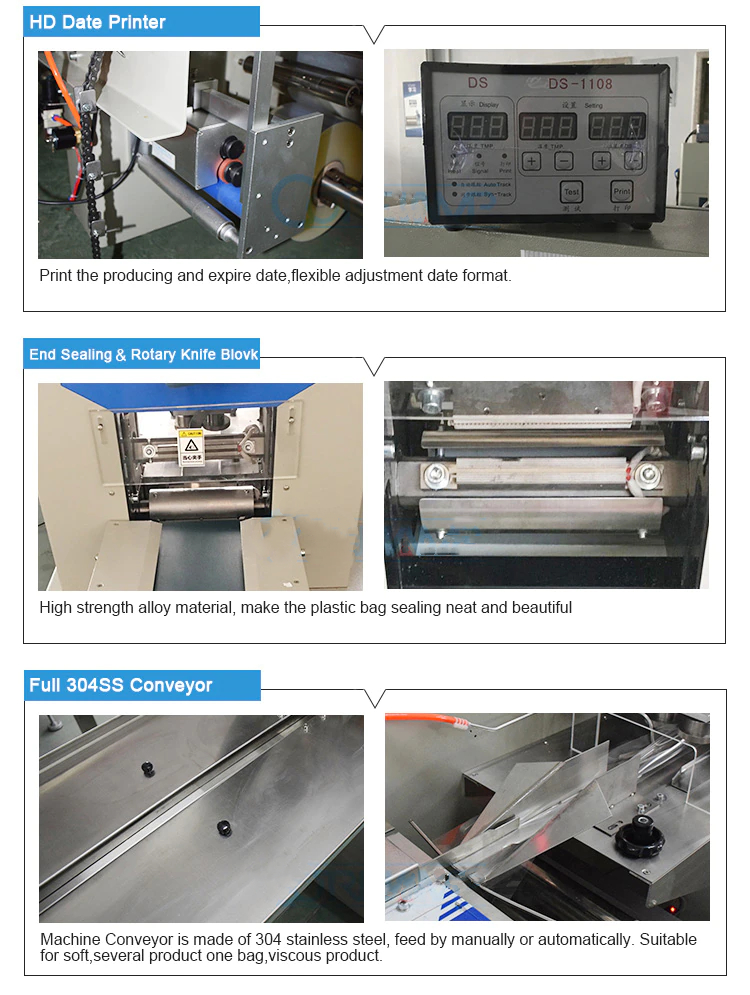 Shenzhou - Horizontal Automatic Disposable Baby Diaper Bag Packing Machine Filling&Packing Machine 11