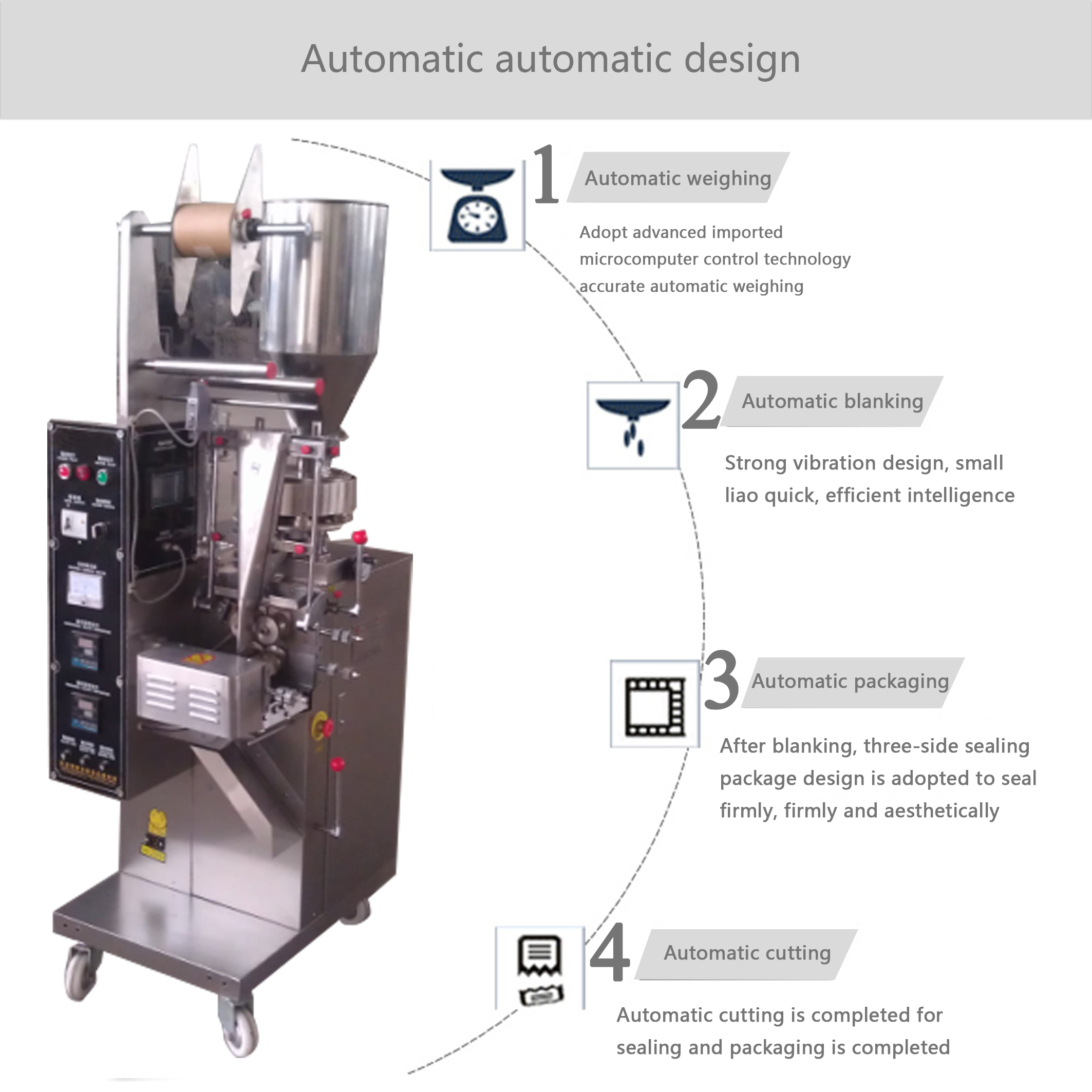 Shenzhou - Automatic plastic bags 5g 10g 20g 100g sachet salad sauce honey stick/sachet packing Machine Filling&Packing Machine1 7