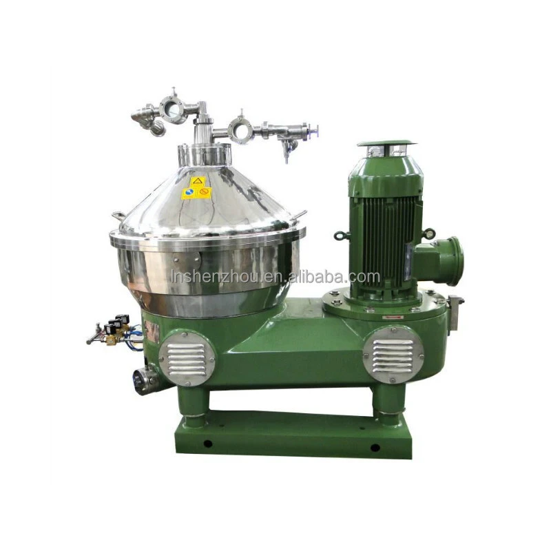 Shenzhou - Solid - Liquid Nozzle Disc Oil Separator For Fermentation Liquor , Alga Centrifuge & Separator 1