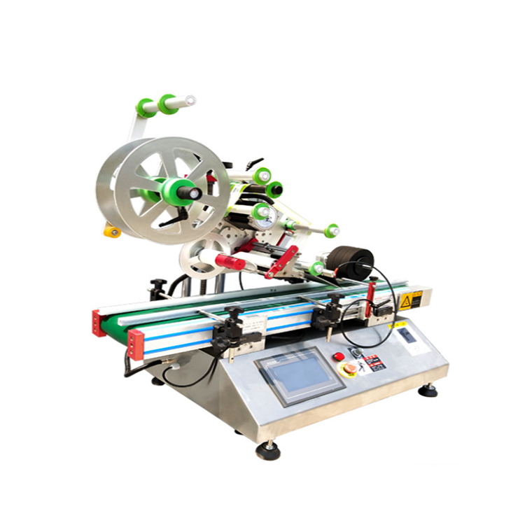 Shenzhou - Desktop automatic round hand sanitizer bottle labeling machine , plastic/glass wine bottle labeling machine for jars Filling&Packing Machine 10