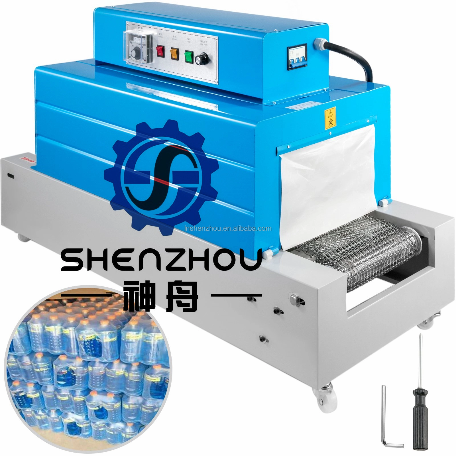 Shenzhou - Shrink Wrapper Packaging Machine Wrapping Machine Film Machinery Filling&Packing Machine 1