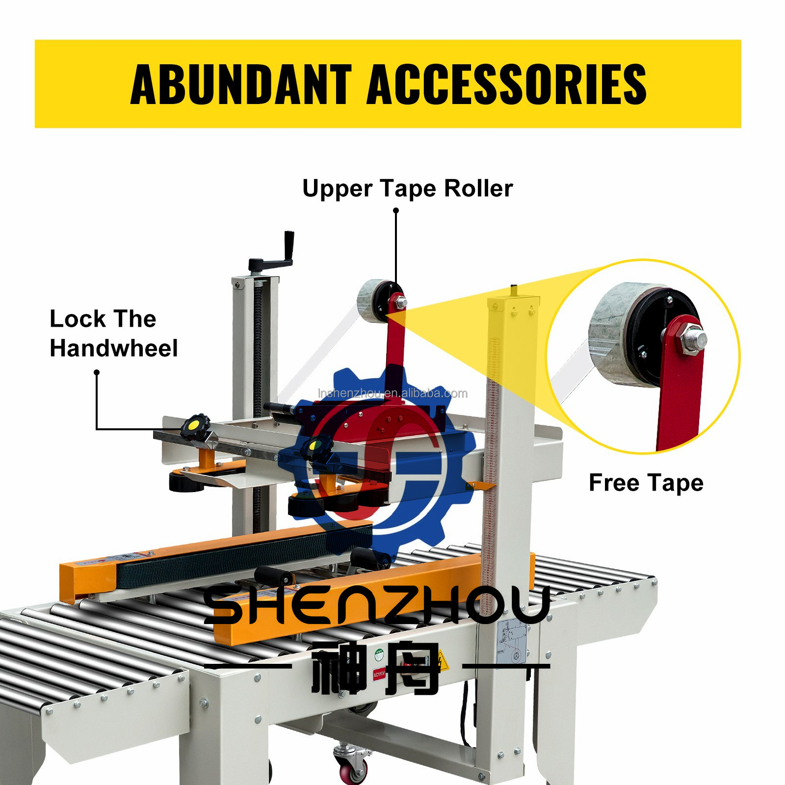 Shenzhou - Hot Sale Size Adjust Automatic Folding Machine Carton Box Case Sealer SZ 5050 Filling&Packing Machine 14