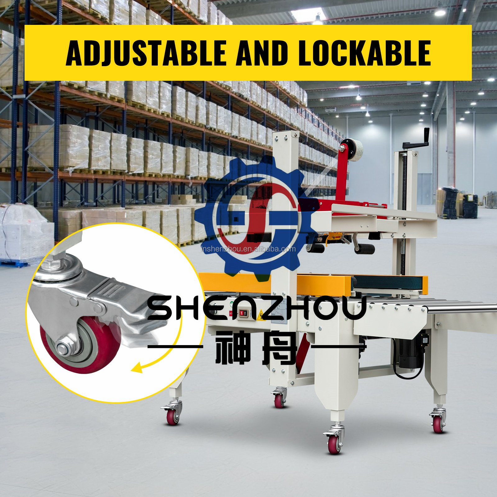 Shenzhou - Hot Sale Size Adjust Automatic Folding Machine Carton Box Case Sealer SZ 5050 Filling&Packing Machine 13