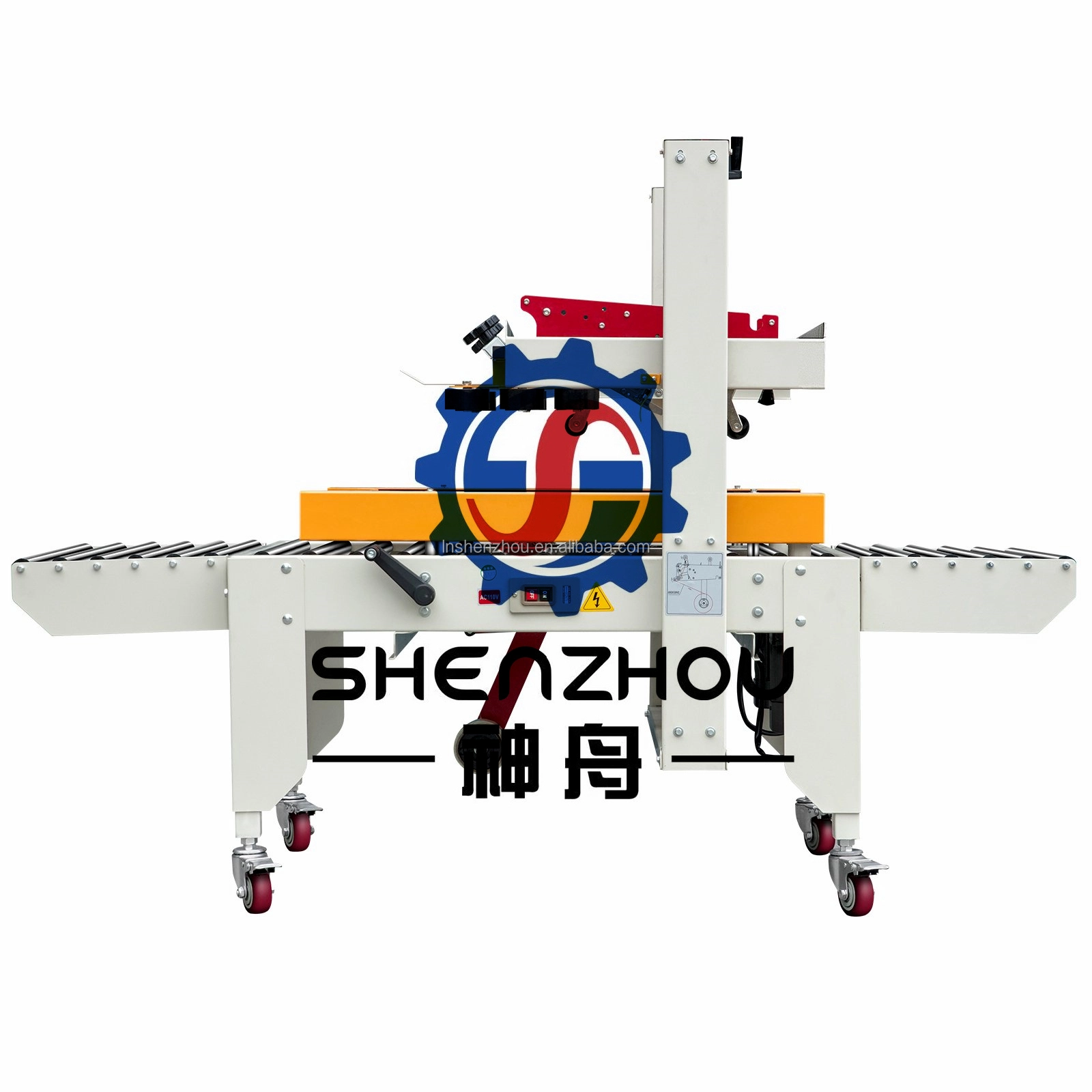 Shenzhou - 4030 Semi Automatic Adhesive Tape Small Carton Box Sealer Machine Filling&Packing Machine 1