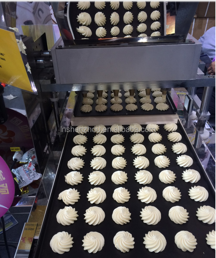 Shenzhou - Automatic cookies making machines/Cookie biscuit making machine Commercial depositor Food Machine 8