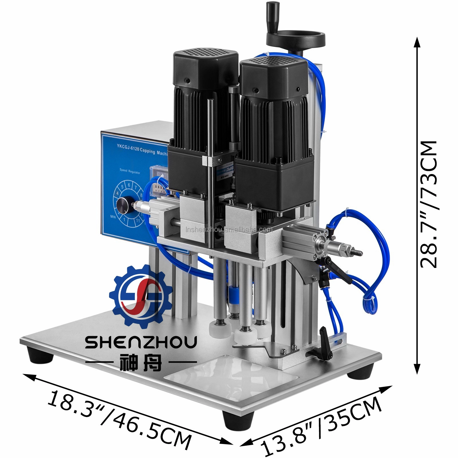 Shenzhou - Desktop screw capping machine Plastic screwing machine Medicine bottle screwing machine Filling&Packing Machine 1