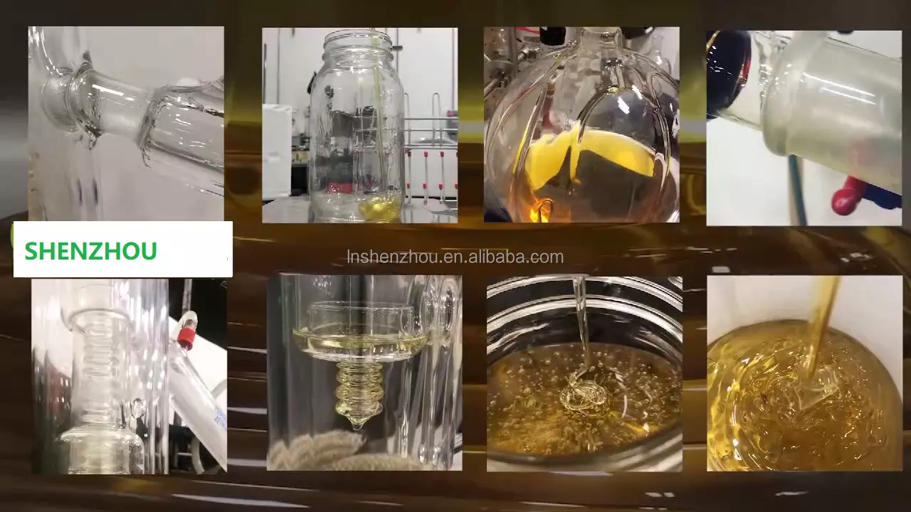 Shenzhou - Máquina de extracción de aceite de cáñamo con remojo y lavado para centrífuga industrial Centrífuga y separador 14