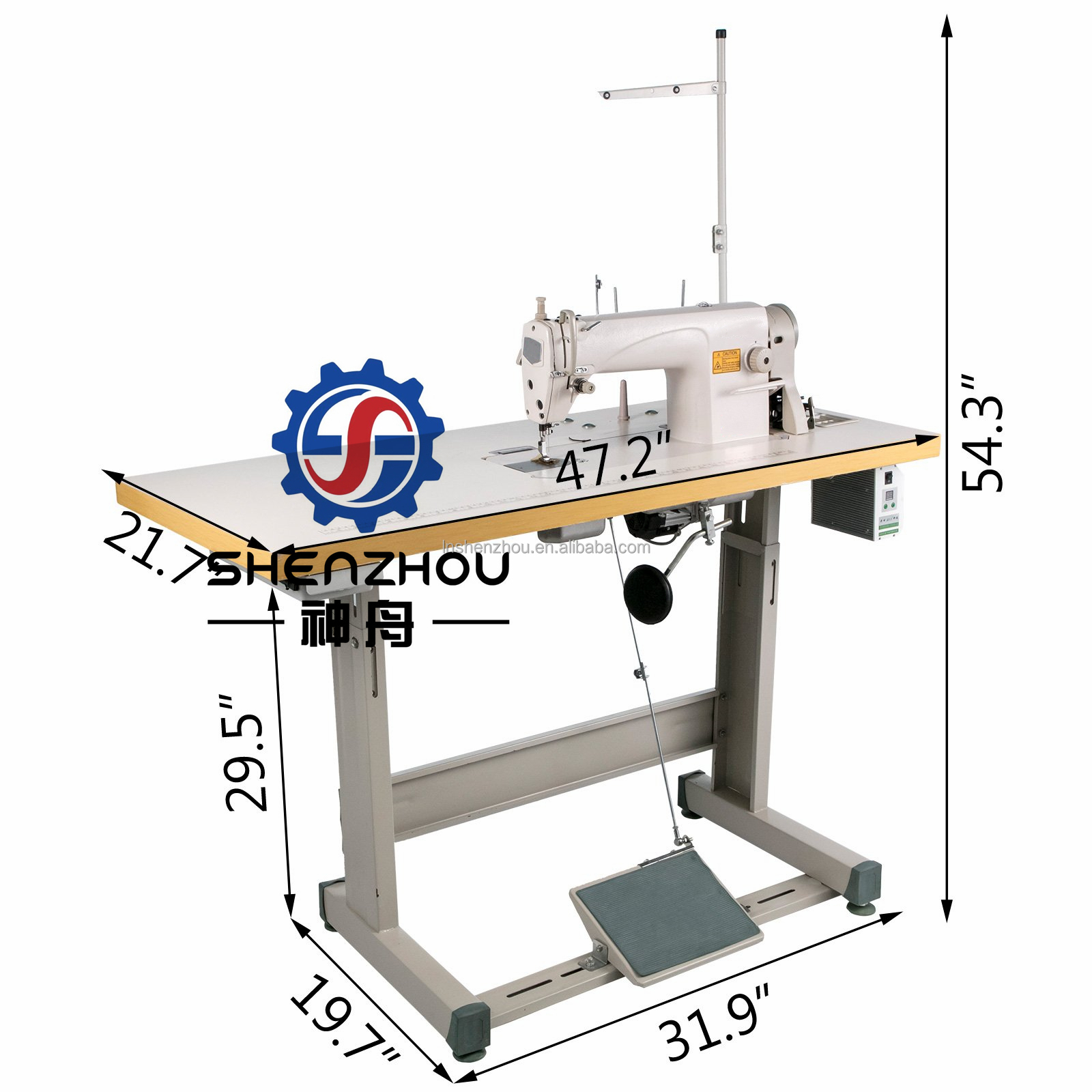 Shenzhou - Wholesale Cheap Industrial Electric Portable Sewing Machine Shoe Pacher Sewing Machine Hot selling machine 8