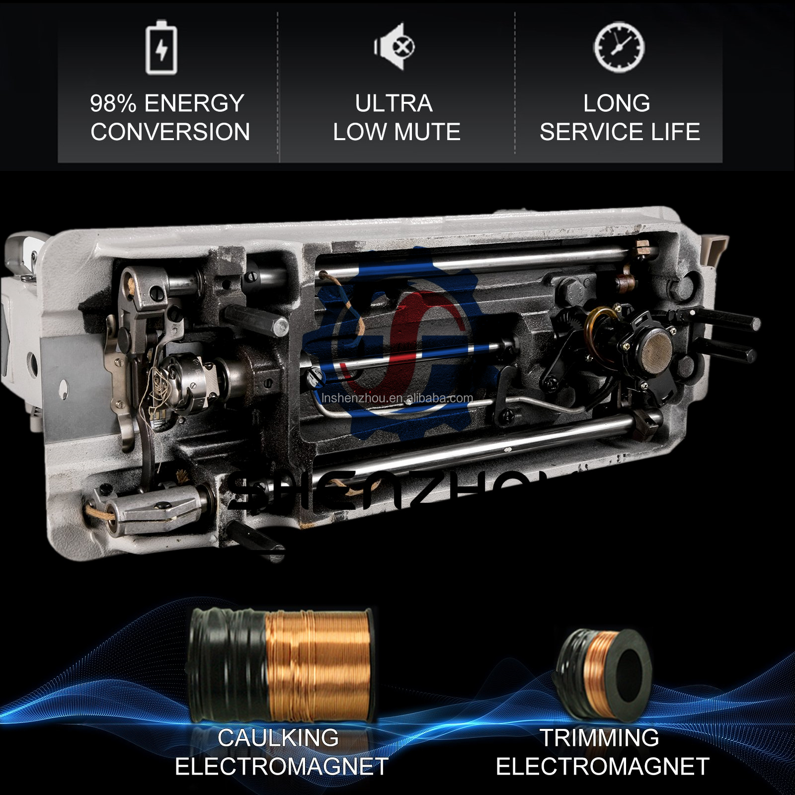 Shenzhou - Wholesale Cheap Industrial Electric Portable Sewing Machine Shoe Pacher Sewing Machine Hot selling machine 9