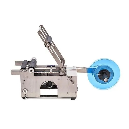 Shenzhou - Rotating roll label manual bottle labeler applicator / stick mark machine Filling&Packing Machine 1
