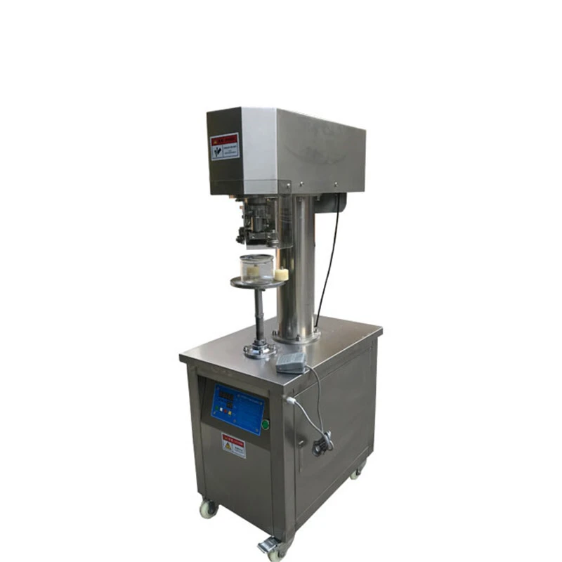 Shenzhou - Semi-automatic Aluminum Tin Can Seamer Sealing Machine Filling&Packing Machine 1