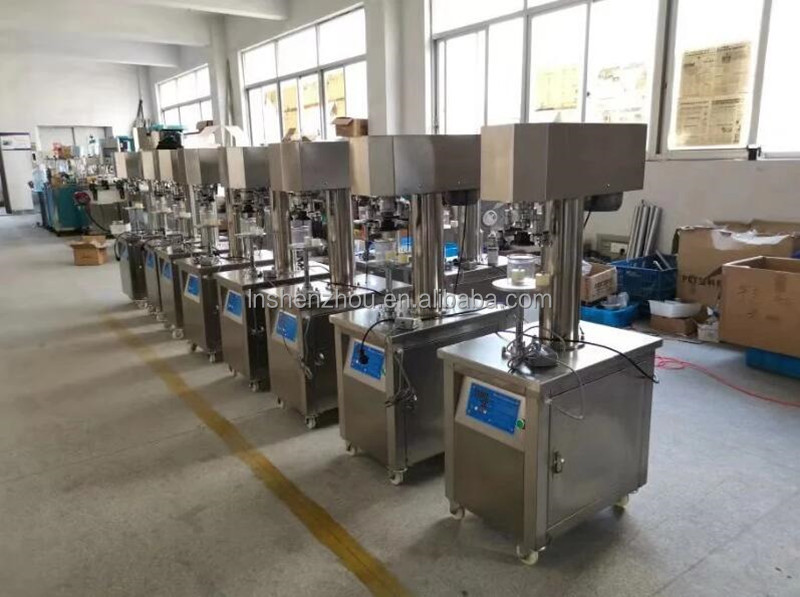 Shenzhou - Semi-automatic Aluminum Tin Can Seamer Sealing Machine Filling&Packing Machine 15
