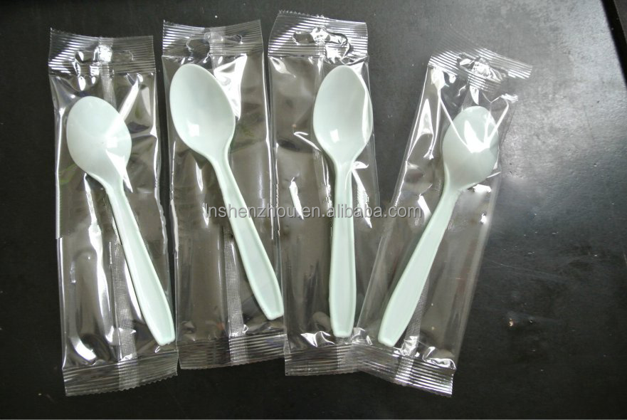 Shenzhou - Machine d'emballage semi-automatique pour cuillères en plastique / Machine d'emballage pour chaînes de remorque KZ-60HB 3