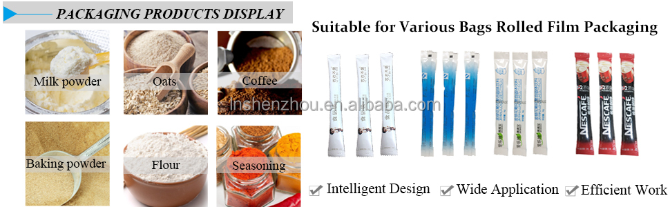 Shenzhou - Machine de remplissage de poudre 1-50 g, machine de pesage et d'emballage entièrement automatique pour poudre de café 9