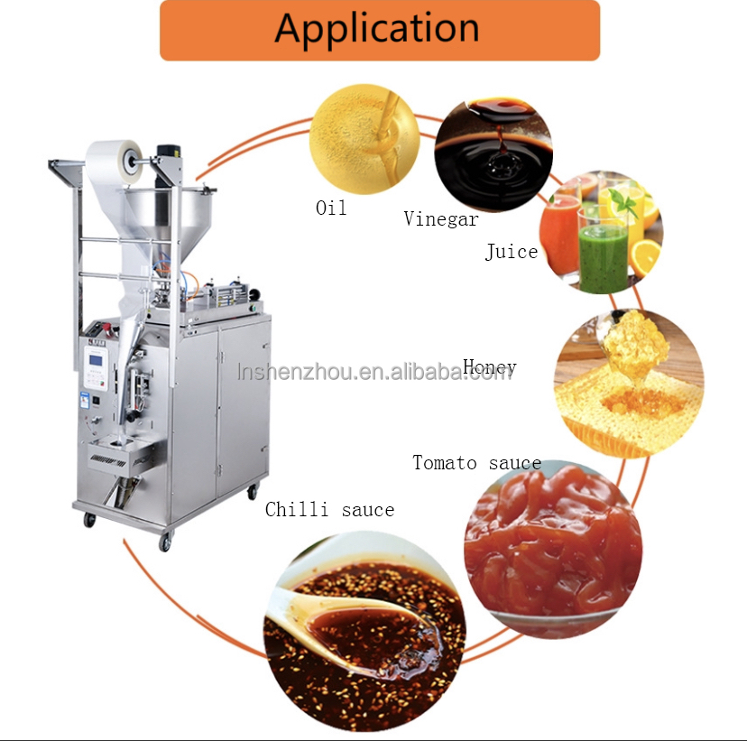 Shenzhou - Machine de remplissage pour confitures, crèmes, sauces, huiles, miel, produits alimentaires, crèmes hydratantes et pâtes - Machine de remplissage de crèmes et de lotions - Machine de remplissage et d'emballage 10