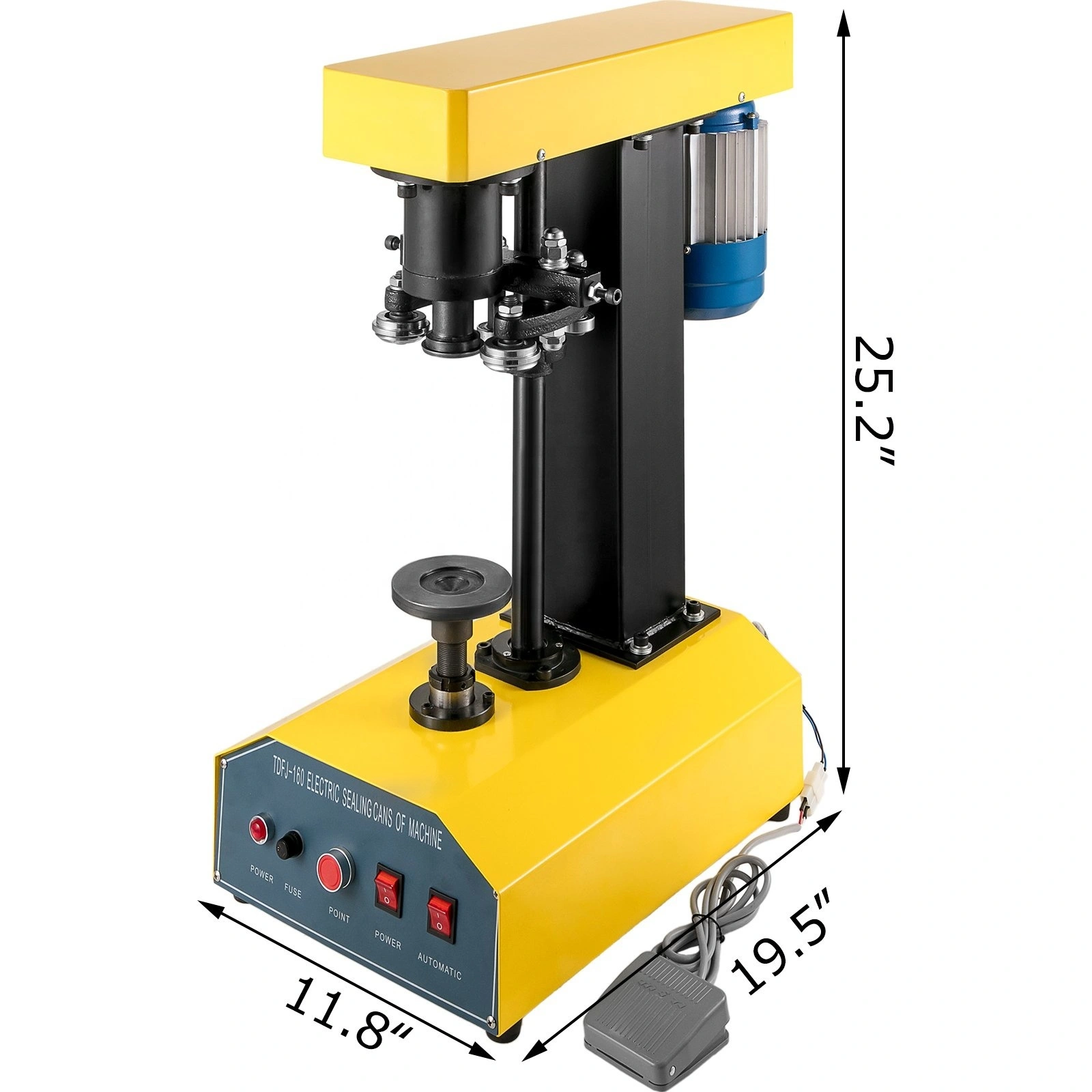 Shenzhou - Machine de capsulage automatique pour boîtes de conserve de 65 mm, machine de remplissage et d'emballage 1
