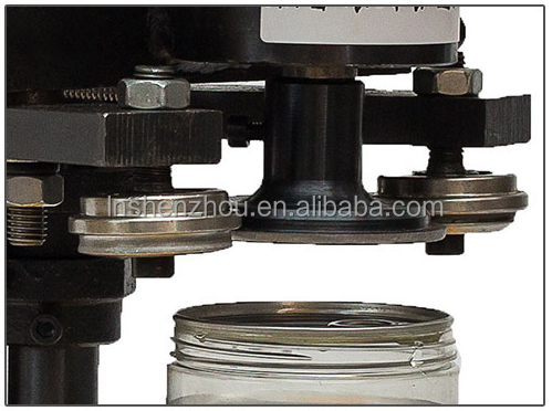 Shenzhou - Semi automatic food plastic glass metal bottle jar tin can seam sealing capping machine Filling&Packing Machine 13