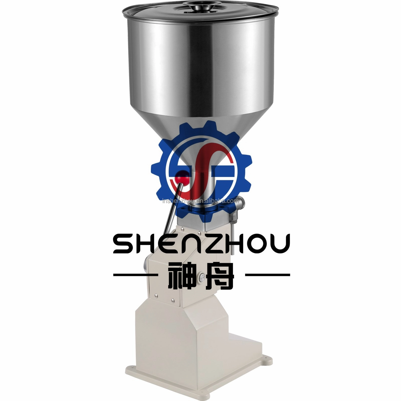 Shenzhou - Semi Automatic Liquid Detergent Filling Cream/Sanitizer/Ointment/Soap Machine Filling&Packing Machine 1