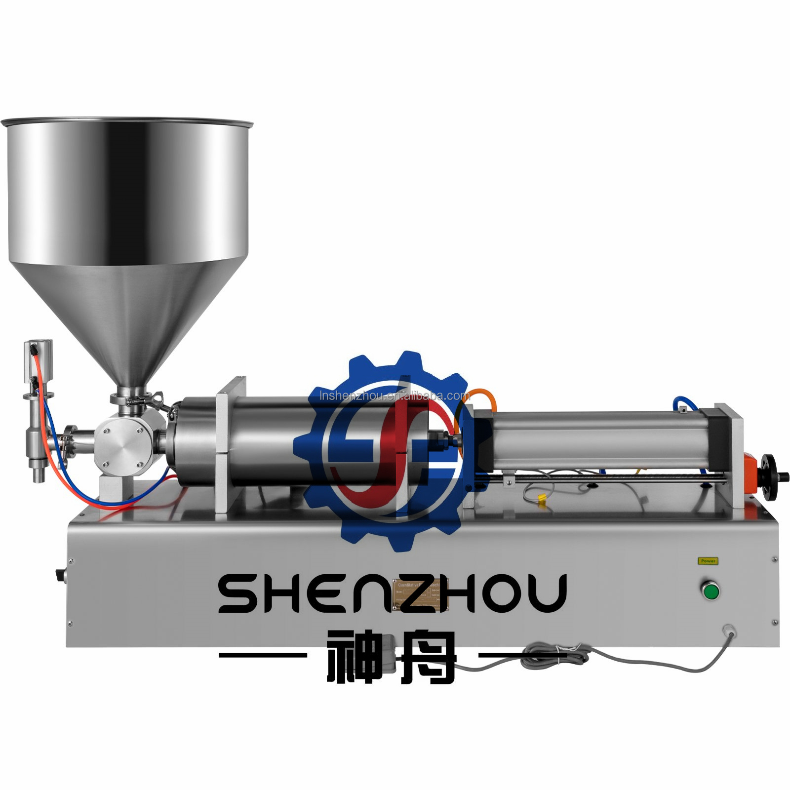 Shenzhou - 500-3000ml Liquid Filling Machine Pneumatic Paste Oil Viscosity, Single Head Filling&Packing Machine 8
