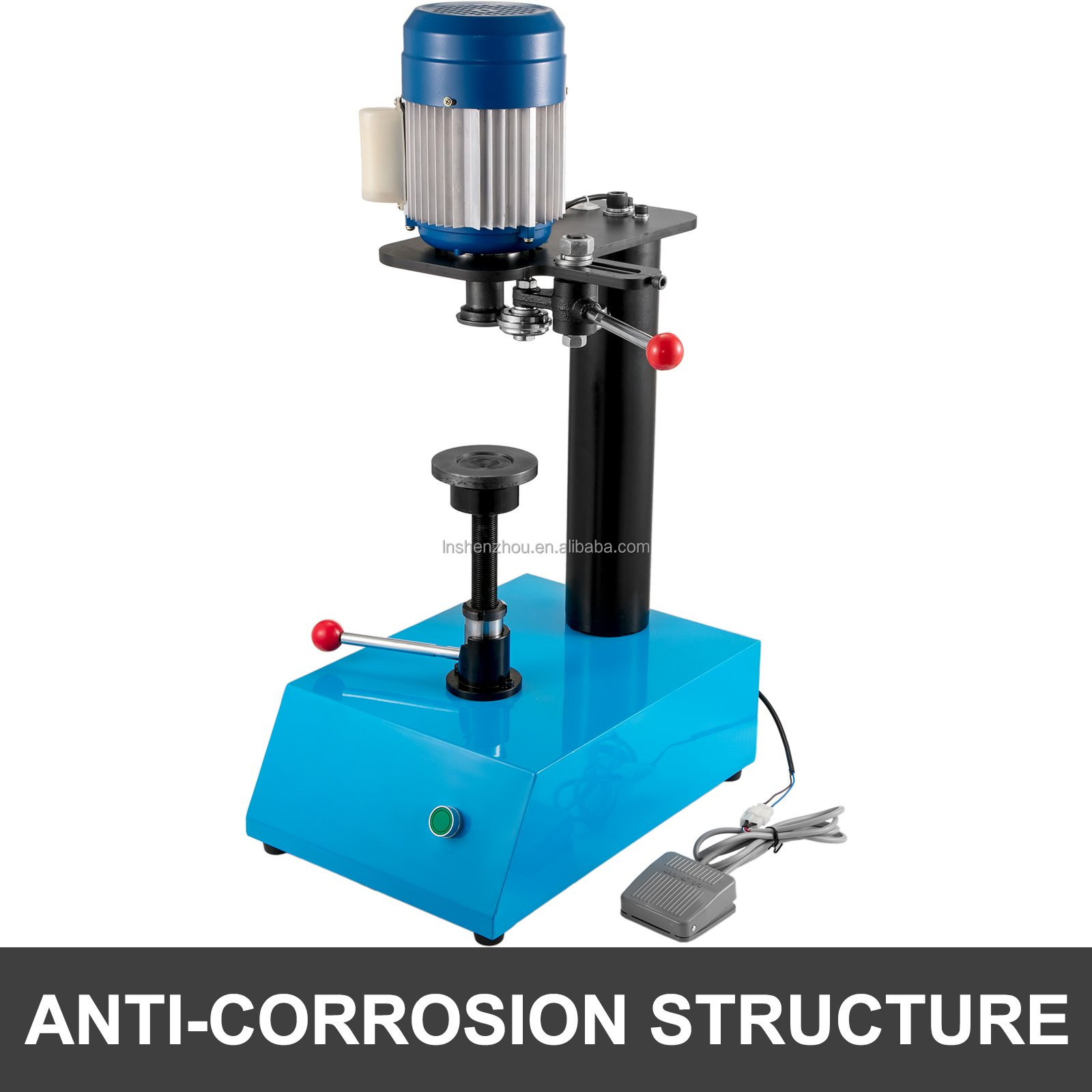 Shenzhou - Sertisseuse de boîtes de conserve, machine de capsulage semi-automatique, remplisseuse et emballeuse de boîtes de 65 mm 7