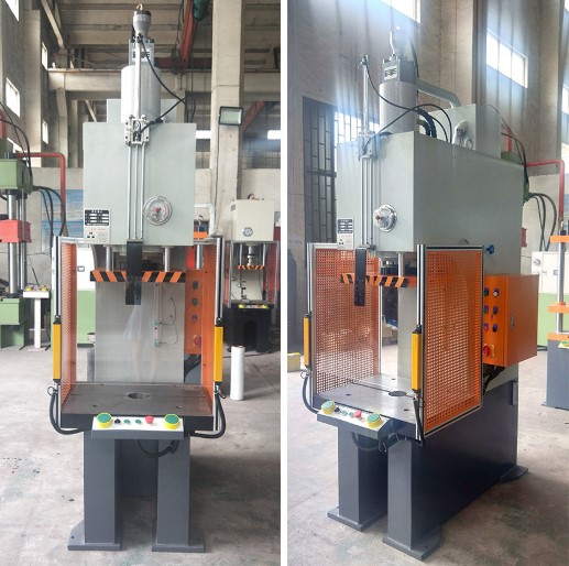 Shenzhou - Prensa hidráulica manual de braço único de 40 toneladas, calibrada, pequena, tipo C, prensa hidráulica de coluna única, conformação vertical, personalizada. Máquina de grande procura. 9