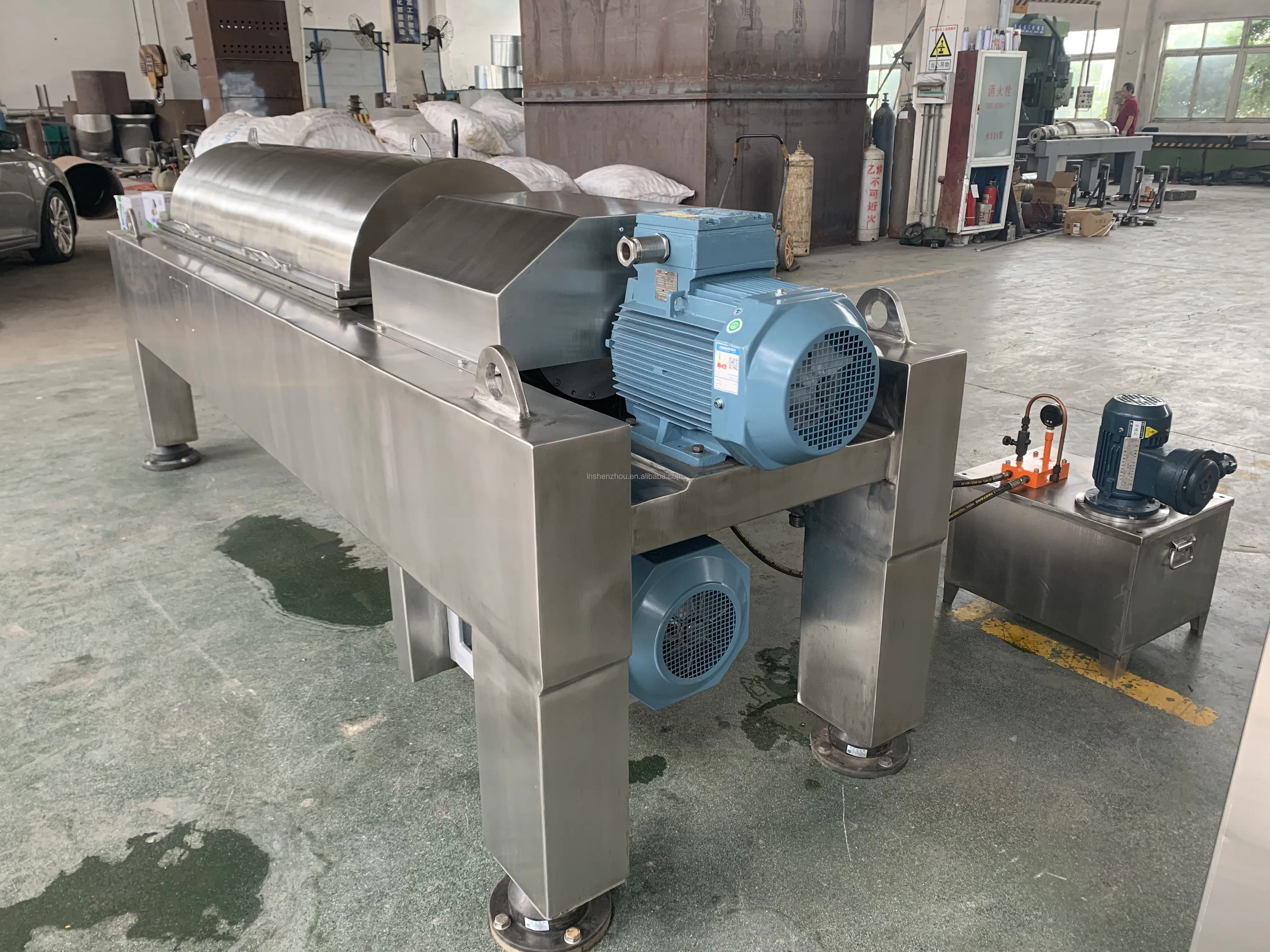 Advanced 3 Phase Oil Extraction Centrifuge PLC Controlled - Mini Size 6