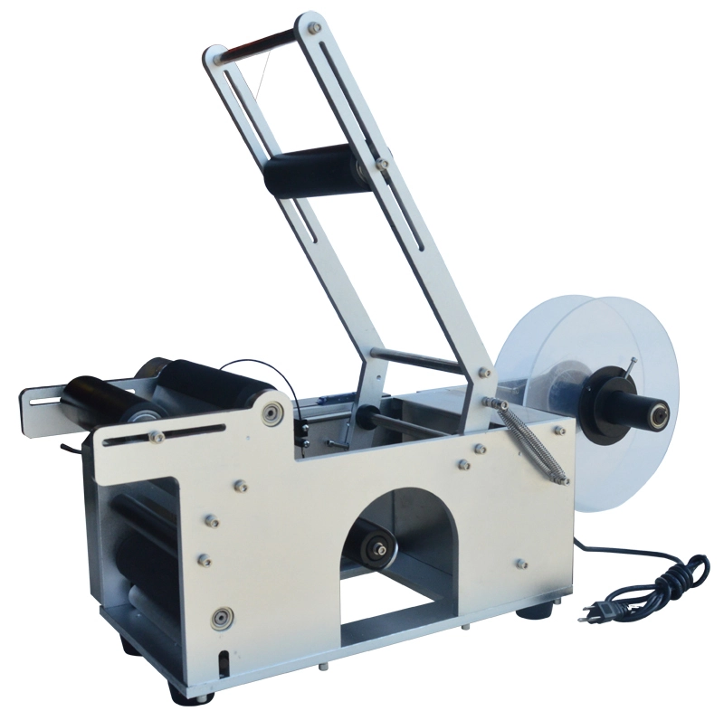 Shenzhou - Tabletop round bottle labeling machine Semi-automatic Digital Bottle Labeling Printing Machine Filling&Packing Machine 1