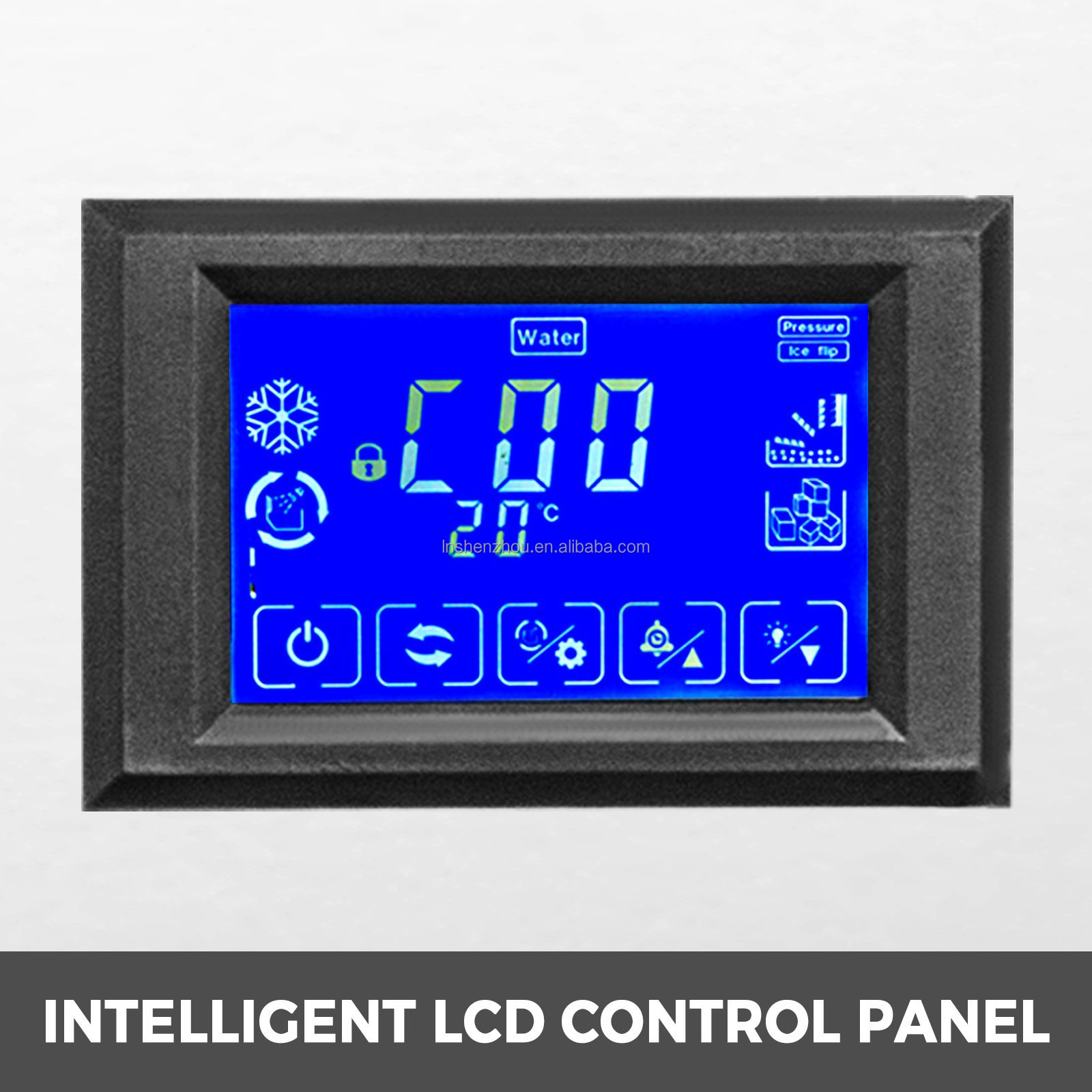 선저우 - 70kg 자동 제빙기 (상업용, 70kg/28파운드) 7