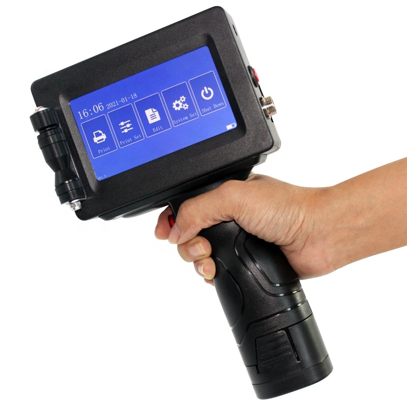 Shenzhou - Logo Portable Inkjet Coder Bottle Date Code Printing Machine hand food Industrial inkjet printer Hot selling machine 1