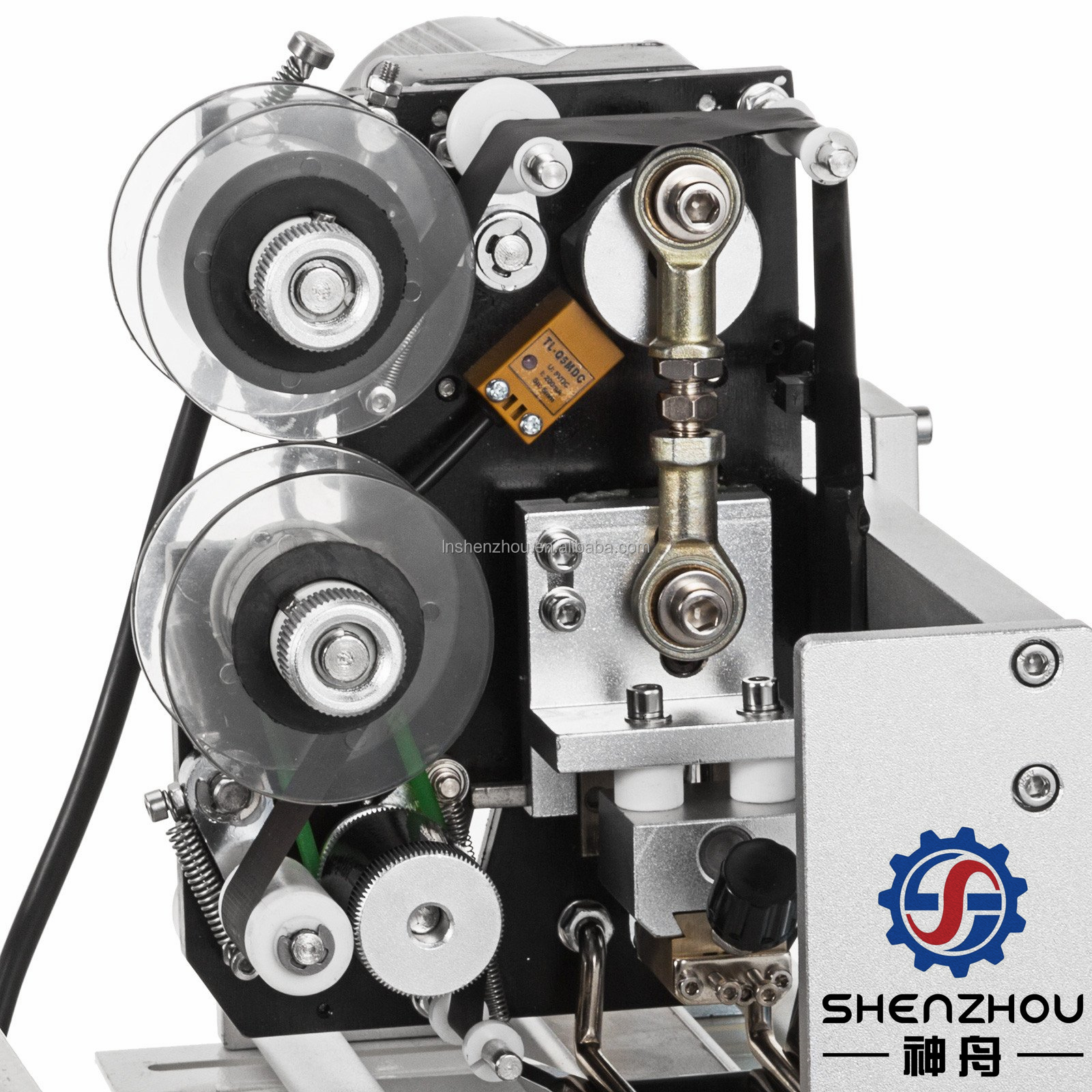 Shenzhou - Round Bottle Label Machine,Semi Automatic Labeling Machine for PET Plastic Bottle price Labeling & Weighting Machine 15