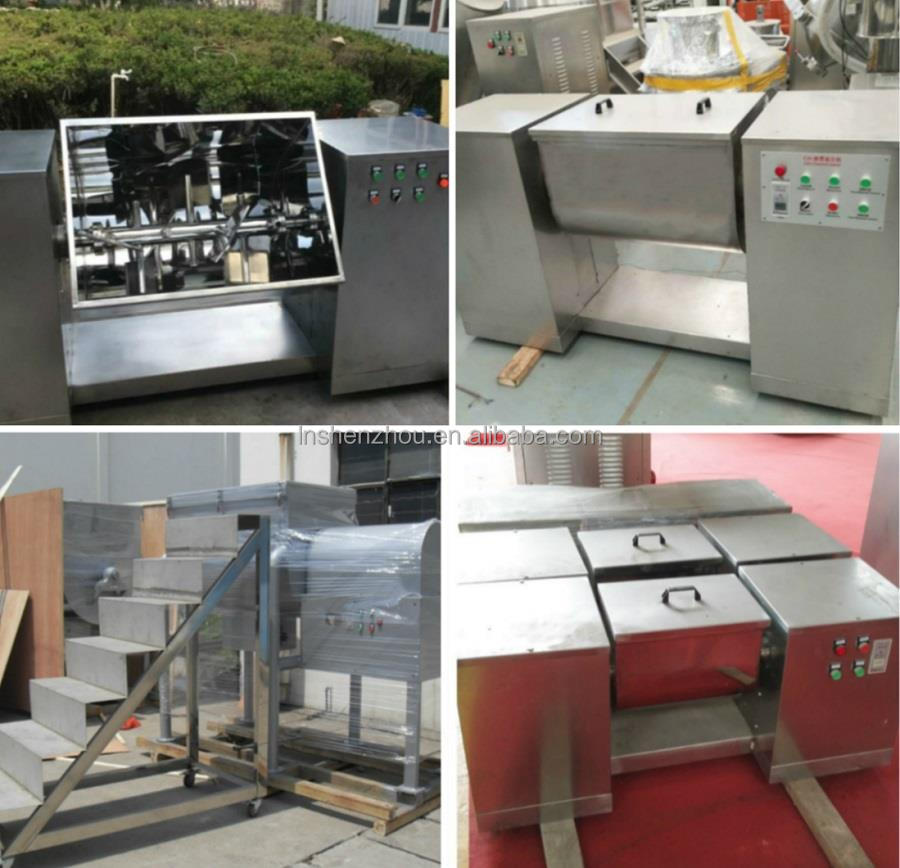 Shenzhou - Trough Industrial Batch Horizontal Ribbon Mixer Fermentation & Mixing machine 11
