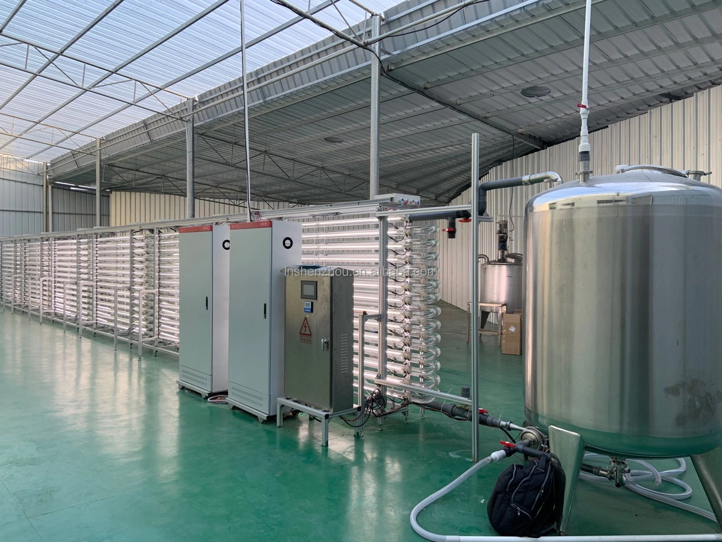 Shenzhou - Microalgae photobioreactor Production Line equipment 8