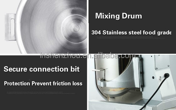 Shenzhou - 50L Bread Mixer 50 Kg Planetary Pizza Dough Mixer Stand / Table Dough Hook Beater Ejector Button,bowl-lift Design SHENZHOU DD305 Mixing machine 17