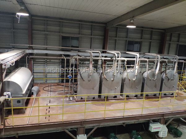 Shenzhou - Machine de déshydratation d'amidon, centrifugeuse à peler, équipement de concentration et d'extraction 13