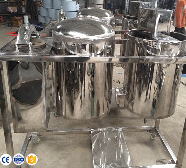 Shenzhou - Small scale edible oil refining machine crude oil refinery to edible oil Oil Press Machine 7