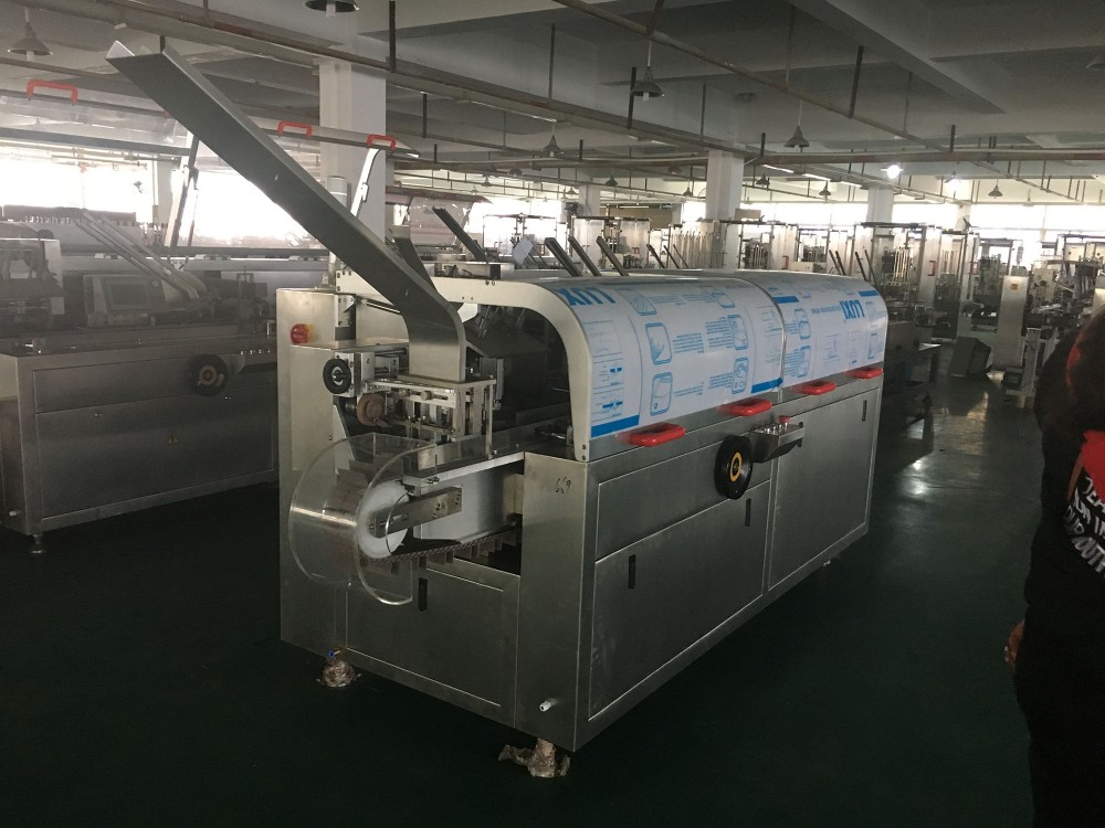 선저우 - 자동 고속 반투명 필름 유리병 연고/카토닝 포장기 충전 및 포장기 12