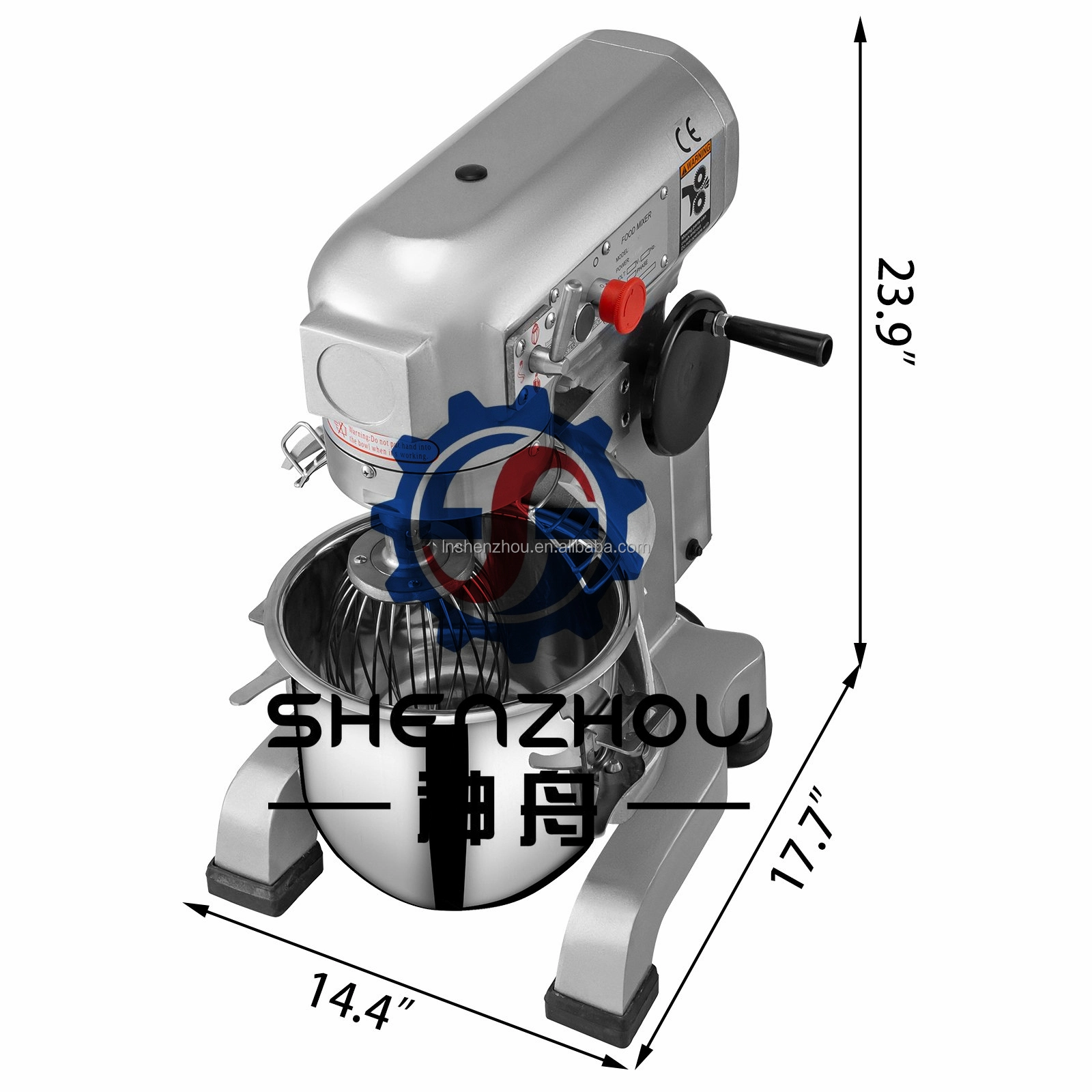 Shenzhou - Standard Baking Machine 15L Full Belt Food Mixer Mixing machine 1