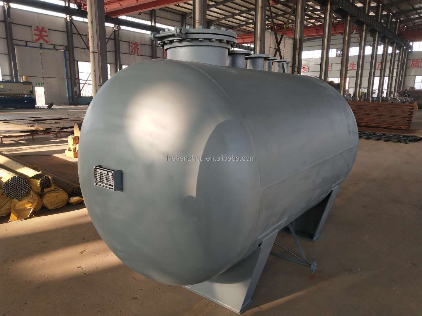 Shenzhou - Big and good Quality low price 5000L LNG cryogenic lng tank 5m3 pressure vessels Production Line equipment 8