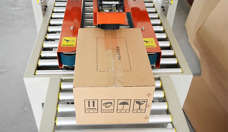 Shenzhou - Halbautomatische Klebeband-Kartonverschließmaschine für Lebensmittelverpackungen 11