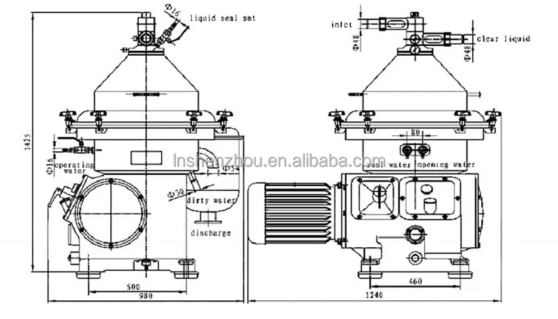 Disk Bowl Centrifuge - High Quality Separation Equipment 5