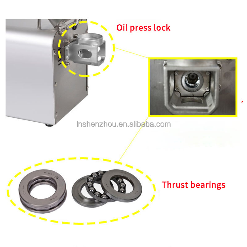 Shenzhou - Most Popular Products Household Sesame Coconut Hot And Cold Small Olive Oil Press Machine Price Cold Mini Oil Press Machine Oil Press Machine 15