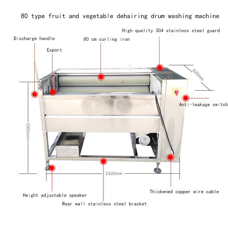 Shenzhou - Máquina industrial de descascar batatas à venda. Máquina para a indústria alimentícia. 14