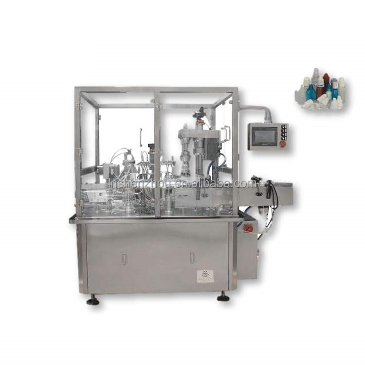 神州 - 10ml 15ml 30ml 液体点眼薬スポイトボトル充填キャッピングマシン食品機械 7