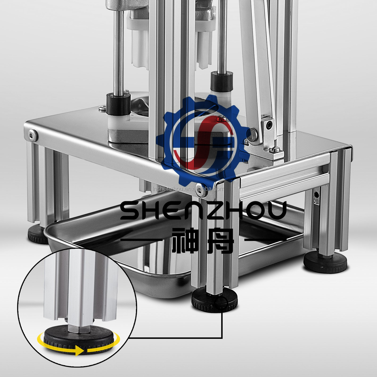 선저우 - 상업용 야채 다지기/깍둑썰기 기계용 스테인리스 스틸 교체용 칼날 (상업용 야채/과일 다지기/깍둑썰기 기계용) 13