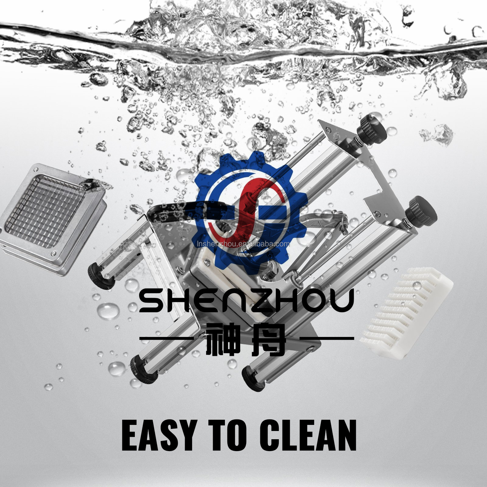 선저우 - 상업용 야채 다지기/깍둑썰기 기계용 스테인리스 스틸 교체용 칼날 (상업용 야채/과일 다지기/깍둑썰기 기계용) 8