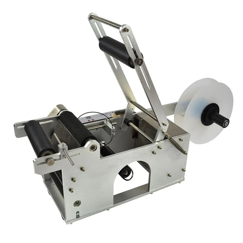 Shenzhou - LT-50 Étiqueteuse de bouteilles semi-automatique (20-50 étiquettes/min) - Étiqueteuse et peseuse 1