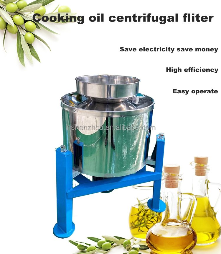 Shenzhou - Edible oil filter centrifugal oil filter peanut oil high-speed filter Oil Press Machine 9